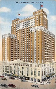 Hotel Schroeder Facinating View  - Milwaukee, Wisconsin WI