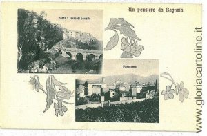 VINTAGE POSTCARD: VITERBO - BATHTUB-