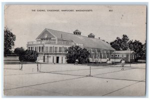 1945 The Casino Siasconset Nantucket Massachusetts MA Vintage Posted Postcard