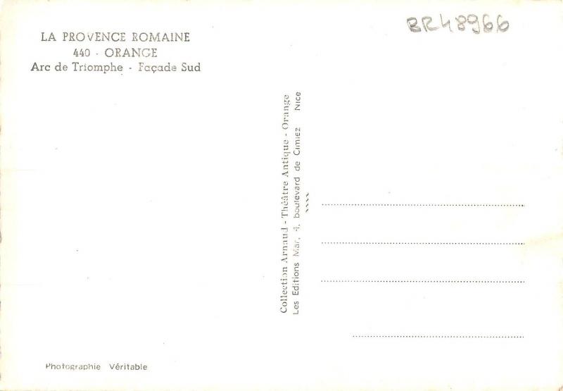 BR48966 Arc de triomphe Orange     France