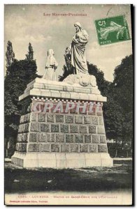 VINTAGE POSTCARD the Sacring Lourdes Rules Of Heart On The Esplanade