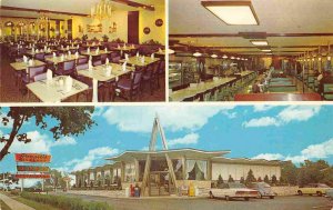 Ponsio's Kingsway Diner Restaurant Cherry Hill New Jersey postcard