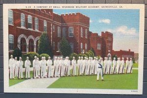 Vintage Postcard 1930-1945 Riverside Military Academy Gainesville, Georgia (GA)