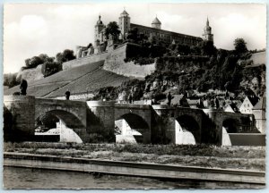 M-21563 Old Main Bridge and Marienberg Fortress Würzburg Germany