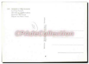 Modern Postcard Bassin D'Arcachon Cap Ferret Arrive at Debarcadere Quarter Be...