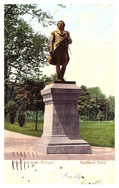 Connecticut  Hartford Statue of Israel Putnam