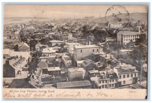 Halifax Nova Scotia Canada Postcard Halifax from Elevator Looking South 1905