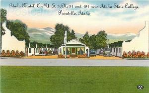 ID, Pocatello, Idaho, Idaho Motel, Colourpicture No. K1094