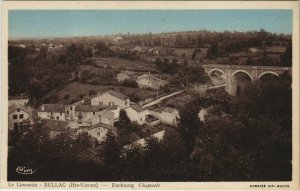 CPA Le Limousin - BELLAC - Faubourg Chapterie (122513)