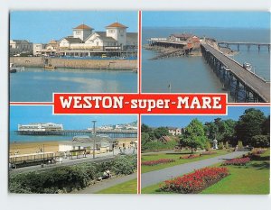 Postcard Weston-super-Mare, England