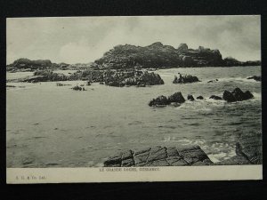 Channel Isles GUERNSEY La Grande Roche c1905 Postcard by S.H. & Co. Ltd.