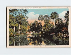 Postcard At The Mountain Lake Sanctuary, Lake Wales, Florida