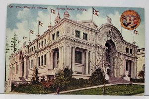 Alaska Yukon Pacific Expo Seattle 1909 European Foreign Exhibit Bldg Postcard G9