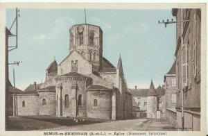 France Postcard - Semur-En-Brionnais - Eglise - [Monument Historique] Ref TZ3038