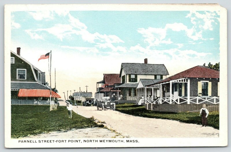 North Weymouth Massachusetts~Parnell Street Homes on Fort Point~Hotels~1915