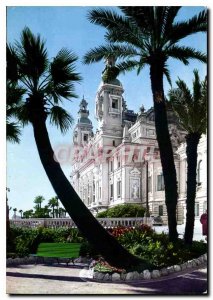 Modern Postcard Monte Carlo Casino facade sud