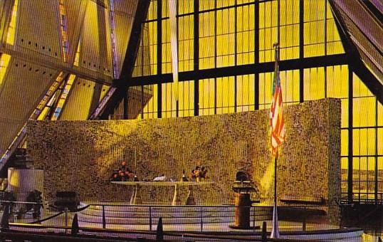 Holy Table Protestant Chapel U S Air Force Academy Colorado