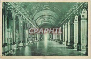 Postcard Old Versailles Les Jolis corners of France Galerie des Glaces raised...