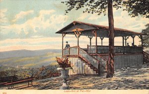 Look-Out at Pen - Mar Waynesboro, Pennsylvania PA Postcards