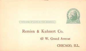 Advertising Post Card Remien & Kuhnert Co Chicago, IL, USA Unused