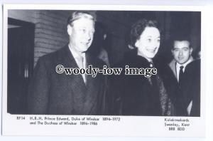 r1254 - Duke & Duchess of Windsor - modern postcard