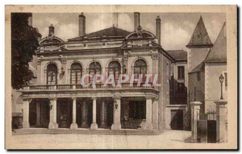 Old Postcard Nevers Theater