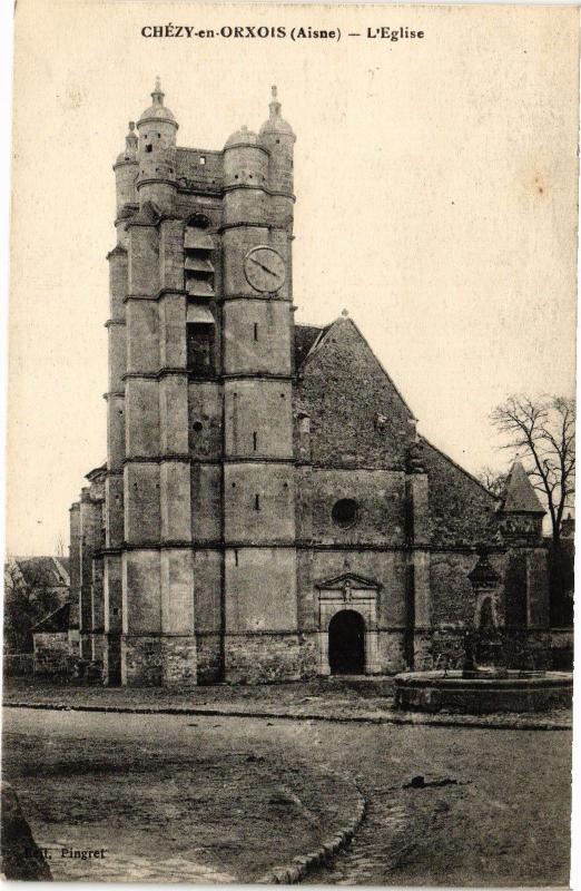 CPA CHEZY-EN-ORXOIS l' Église (158946)