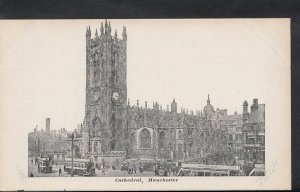 Lancashire Postcard - The Cathedral, Manchester    RT1819