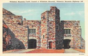 WILMINGTON, New York   WHITEFACE MOUNTAIN CASTLE   Curteich Linen  1950 Postcard