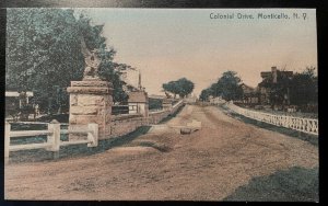 Vintage Postcard 1907-1915 Colonial Drive, Monticello, New York (NY)