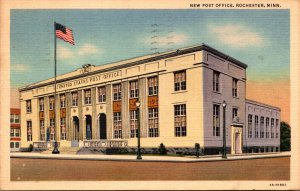 Minnesota Rochester New Post Office 1941 Curteich