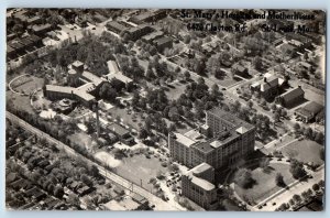 Saint Louis Missouri MO Postcard RPPC Photo Aerial View 1942 Vintage Posted