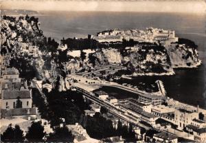 Br56607 Rocher et le Stade Louis II sport terrain de football stadium