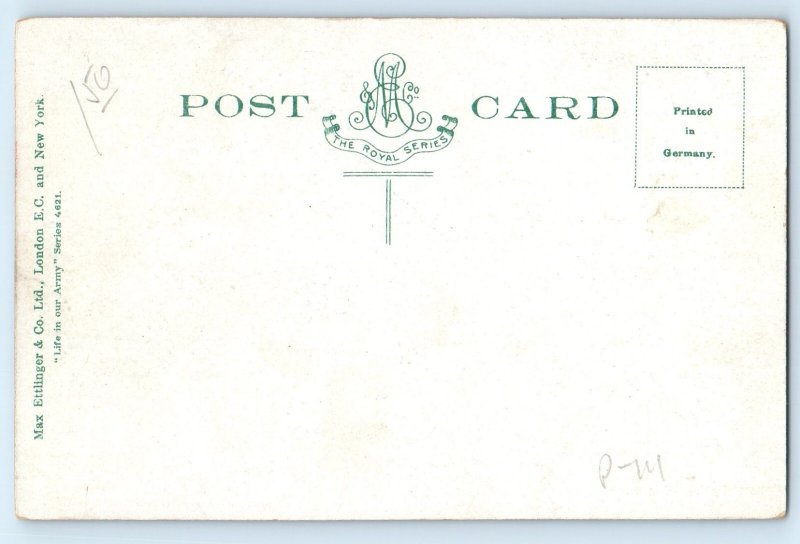 County Durham England Postcard Durham Light Infantry c1910 Antique Unposted