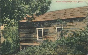 Oregon Myrtle Point Pioneer Building Cardinell #7503 Postcard 22-8620