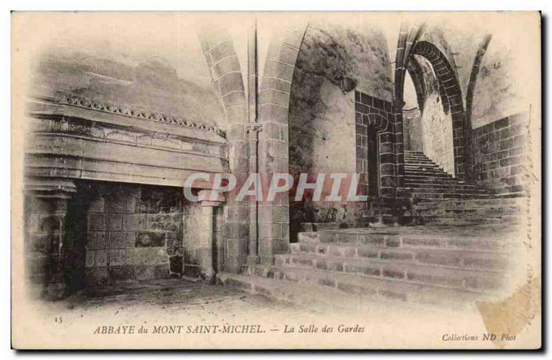 Abbey of Mont Saint Michel The guardroom