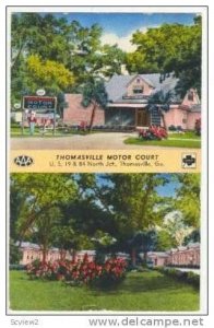 2 View, Thomasville Motor Court, Thomasville, Georgia, 1959