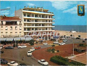 Modern Postcard Canet Plage Lumiere and colors of COte Vermeille