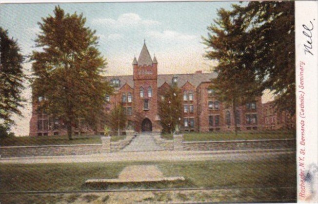 St Bernards Catholic Seminary Rochester New York 1906