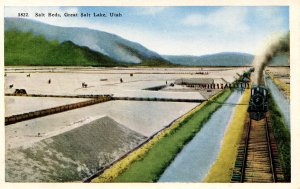 UT - Great Salt Lake. Salt Beds