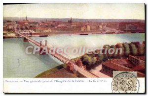 Postcard Old Toulouse Vue Generale De I'Hospice Jack De La Grave