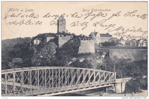 HALLE A. SAALE (Saxony-Anhalt), Germany, PU-1908 ; Burg Giebichenstein