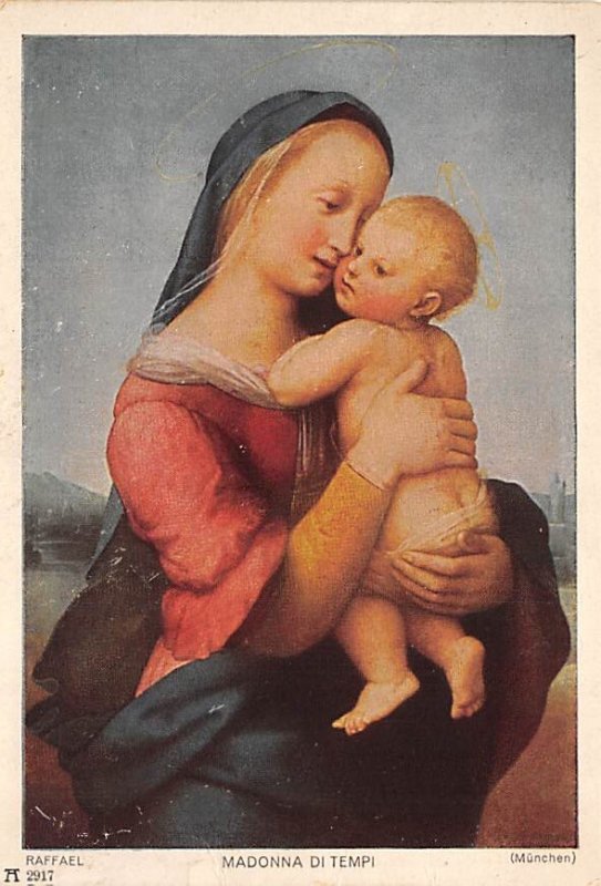 Madonna Di Tempi, Raffaello 