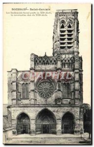 Old Postcard Soissons Saint Gervais