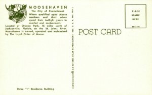 America Postcard - Moosehaven, Orange Park, Jacksonville, Florida RS22152