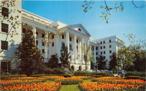 WHITE SULPHUR SPRINGS WEST VIRGINIATHE GREENBRIER~TULIP TIME POSTCARD 1963