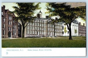 1905's Providence Rhode Island Middle Campus Brown University Building Postcard