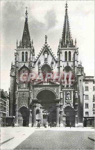 Postcard Modern Lyon Eglise St Nizier