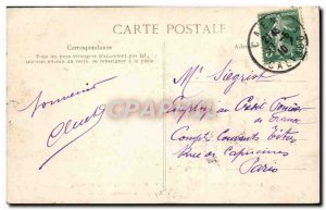 Old Postcard Caen Lycée Malherbe Abbey men's parlor