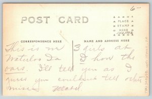 Waterloo IowaWe Three Girls on Boat by BridgesBIG Hairc1910 RPPC